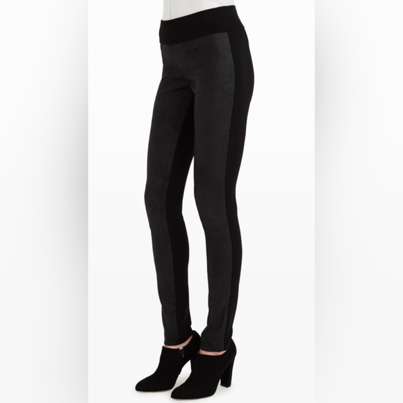CLUB MONACO Faux Suede Leggings - Picture 1 of 9